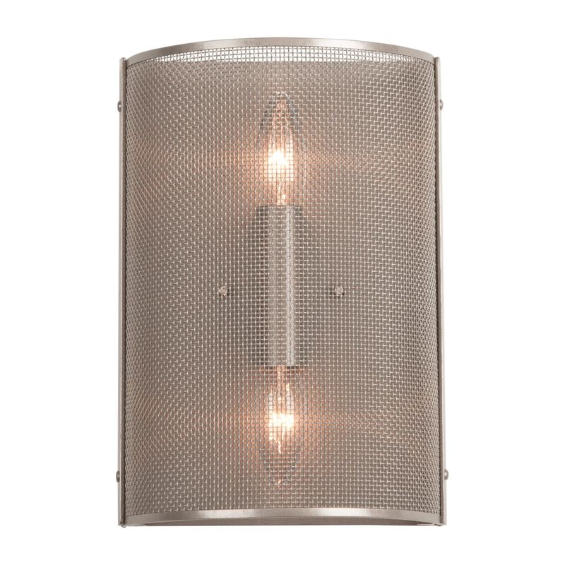 Uptown Mesh 11 Inch Wall Sconce by Hammerton Studio