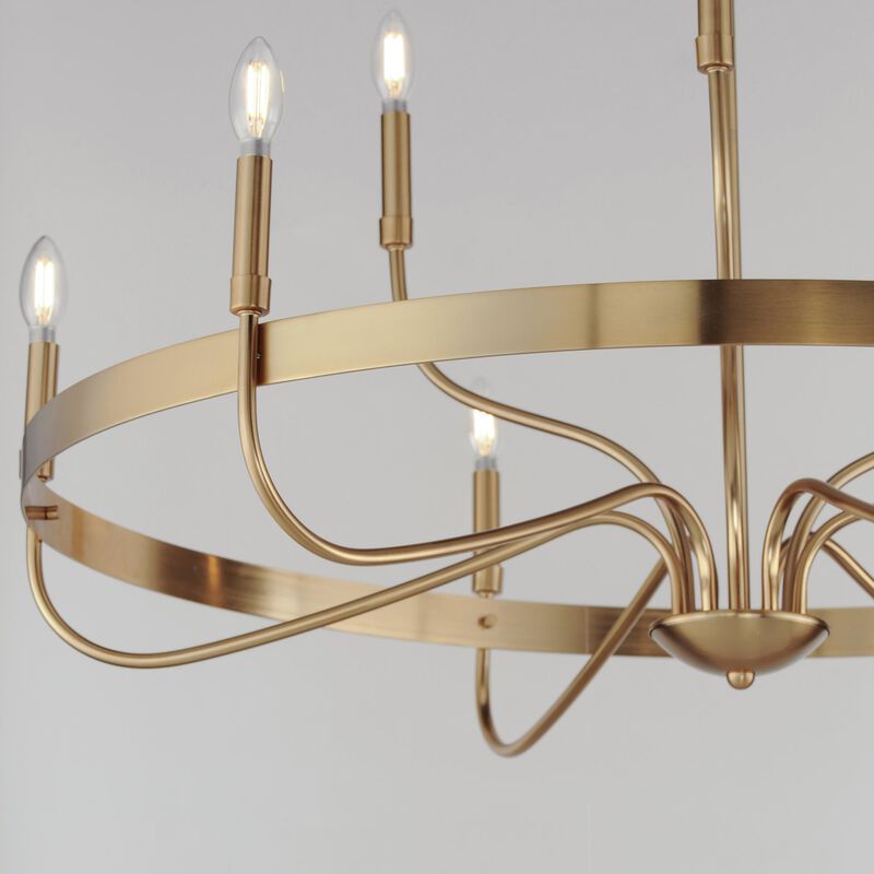 Frankie 40 Inch Chandelier by Maxim Lighting