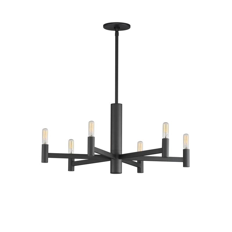 Emana 25 Inch 6 Light Chandelier by Maxim Lighting