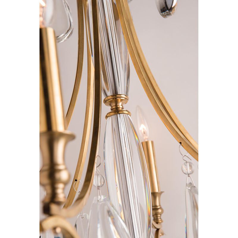 Crawford 24.25 Inch Chandelier by Hudson Valley Lighting