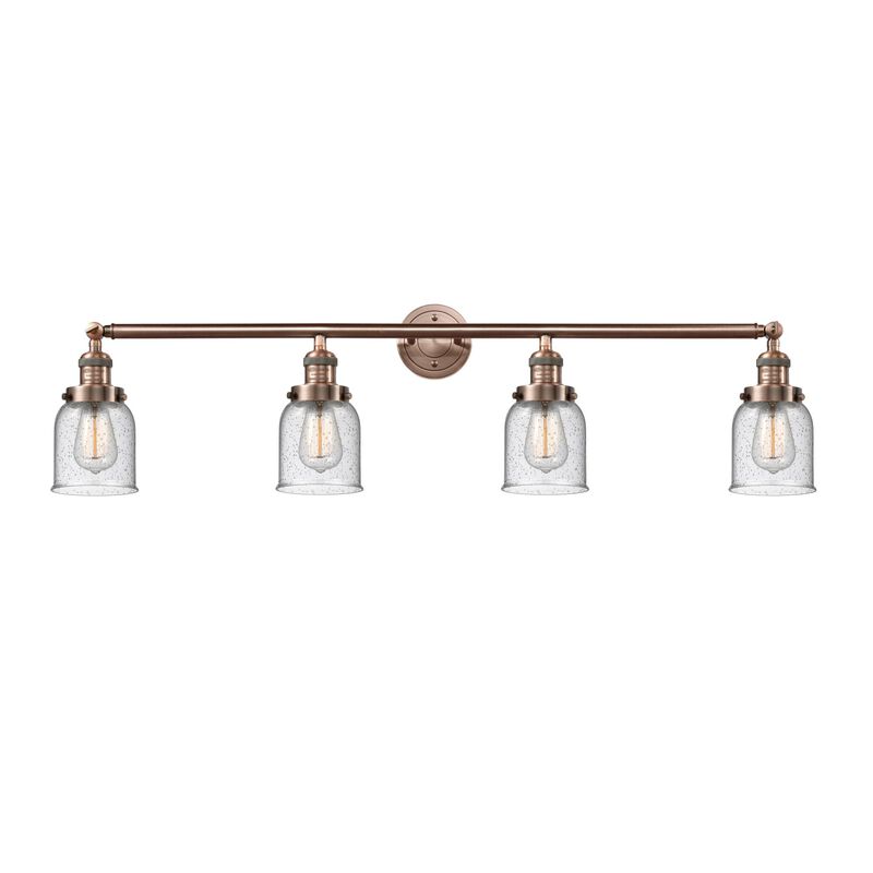 Bruno Marashlian Small Bell 42 Inch 4 Light LED Bath Vanity Light by Innovations Lighting