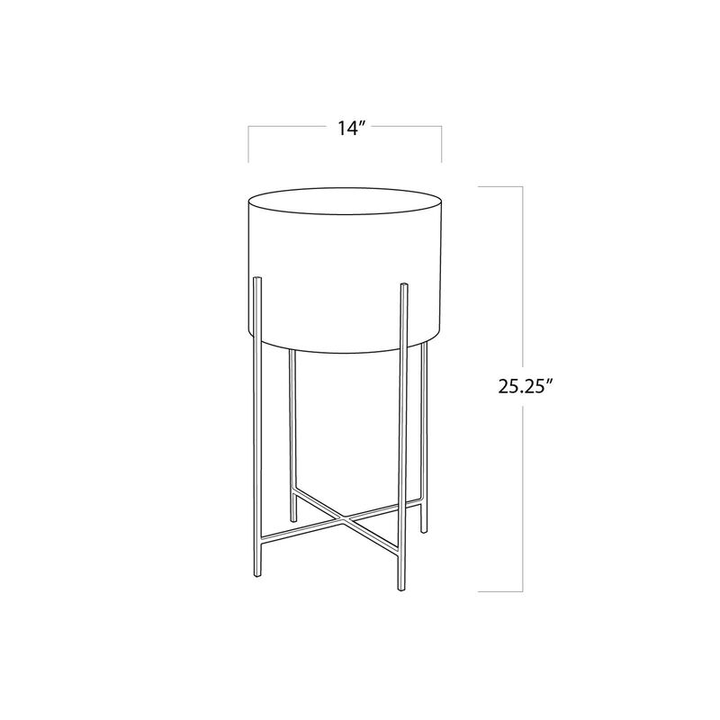 Bone Drum Accent Table by Regina Andrew