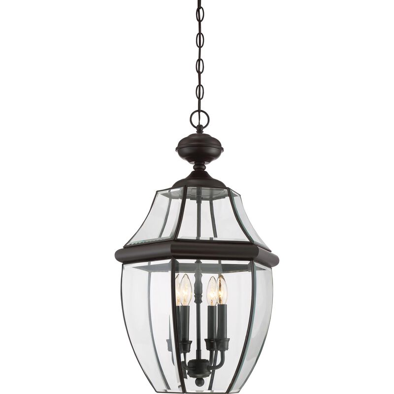 Newbury 26 Inch Tall 4 Light Outdoor Hanging Lantern by Quoizel