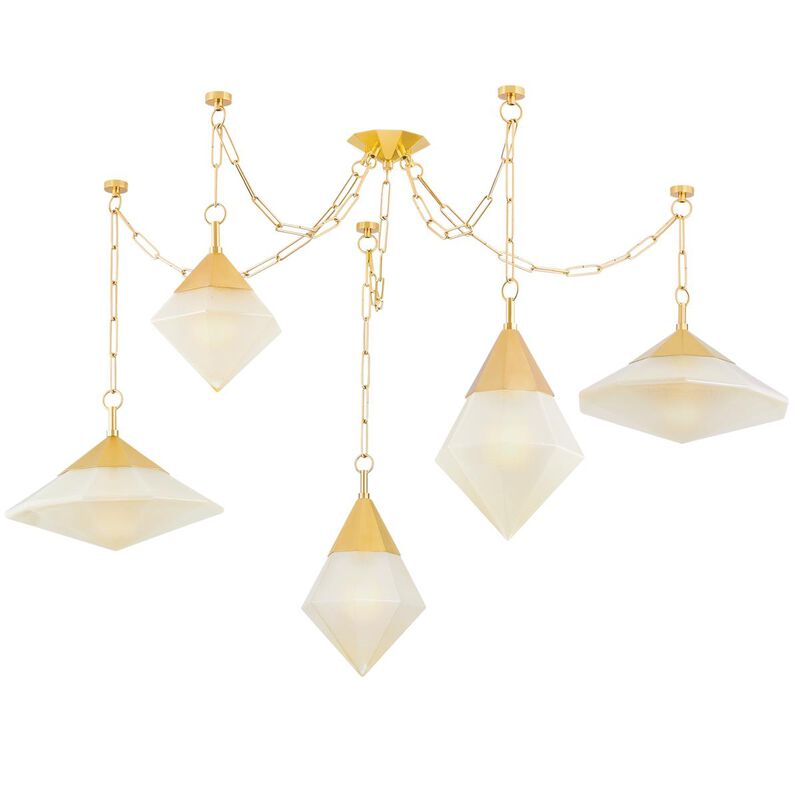 Angelique 58.5 Inch Chandelier by Corbett Lighting