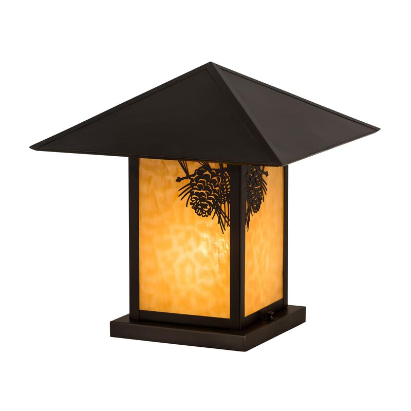 Meyda Lighting Seneca 18 Inch Tall Outdoor Pier Lamp