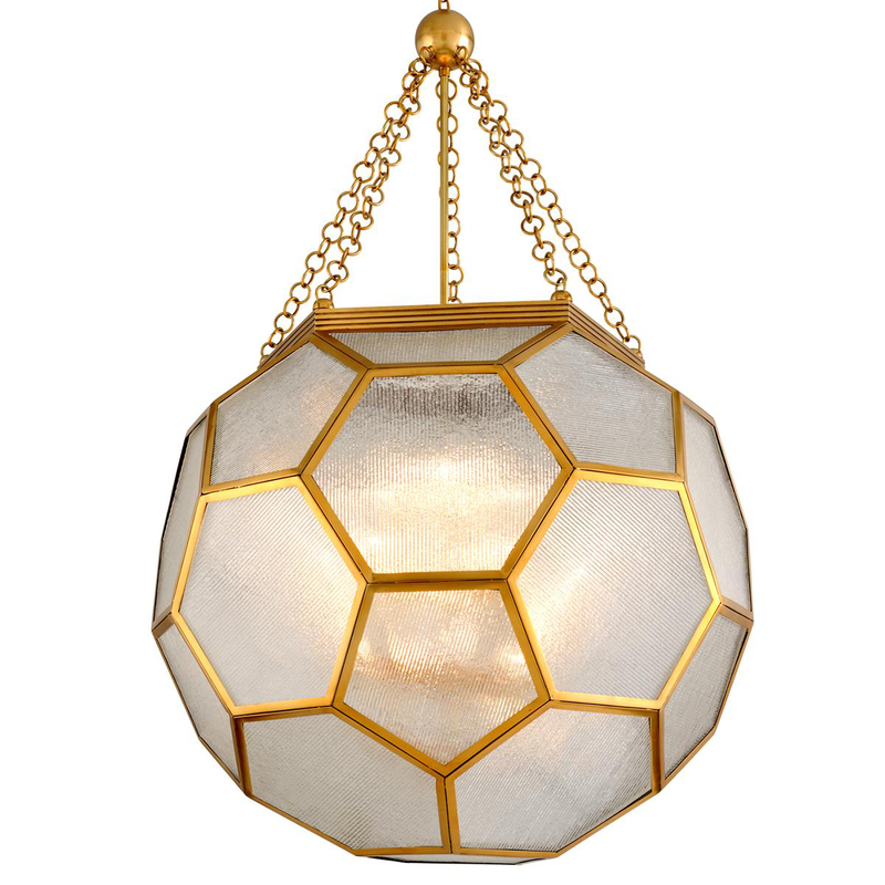 Martyn Lawrence Bullard Hexsation 34 Inch Large Pendant by Corbett Lighting