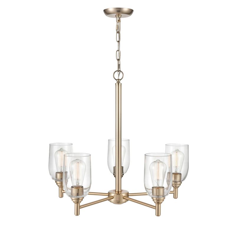 Arlett 25 Inch 5 Light Chandelier by Millennium Lighting