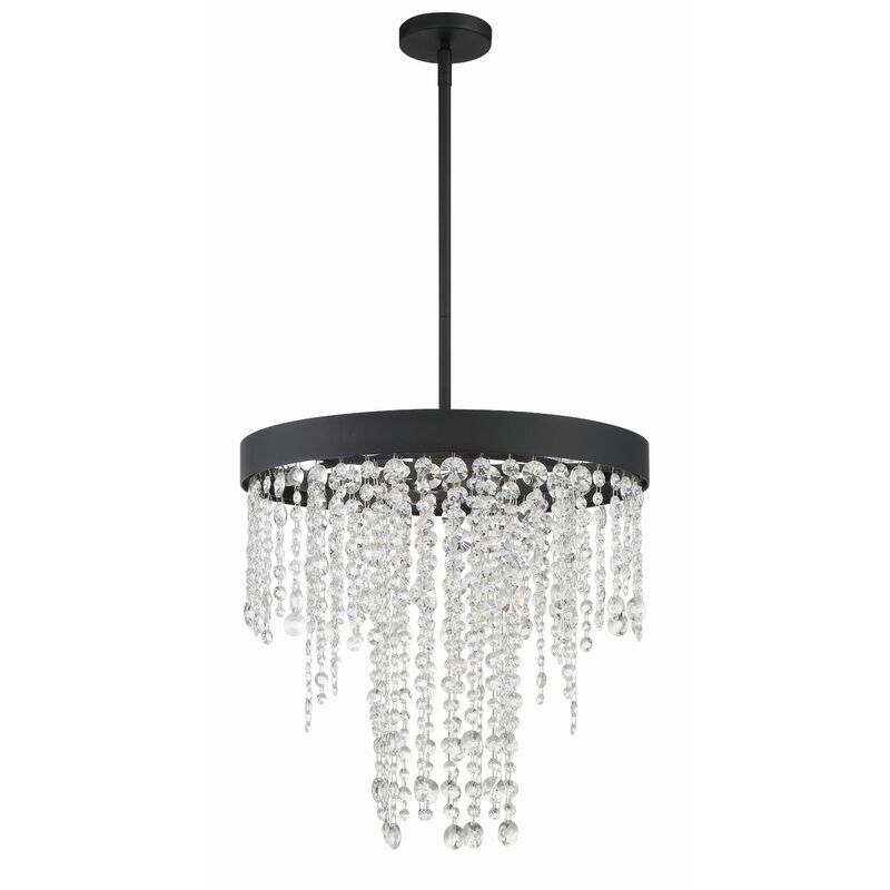 Winham 20 Inch 5 Light Mini Chandelier by Crystorama