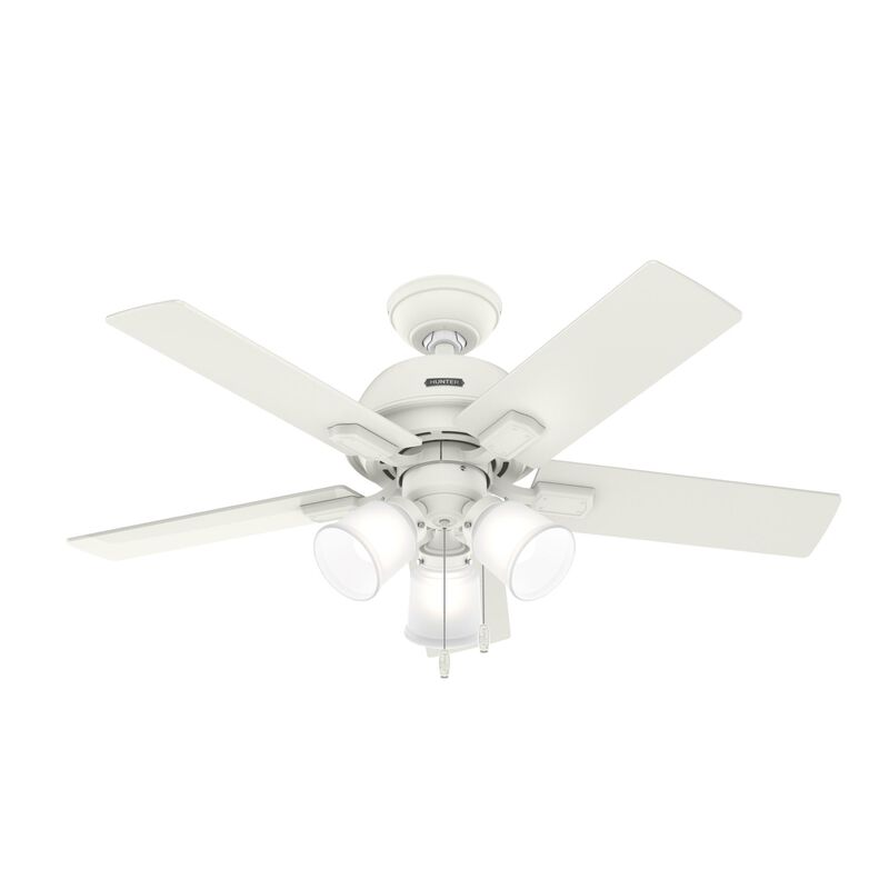 Crystal Peak 44 Inch Ceiling Fan with Light Kit by Hunter Fan - Clearance