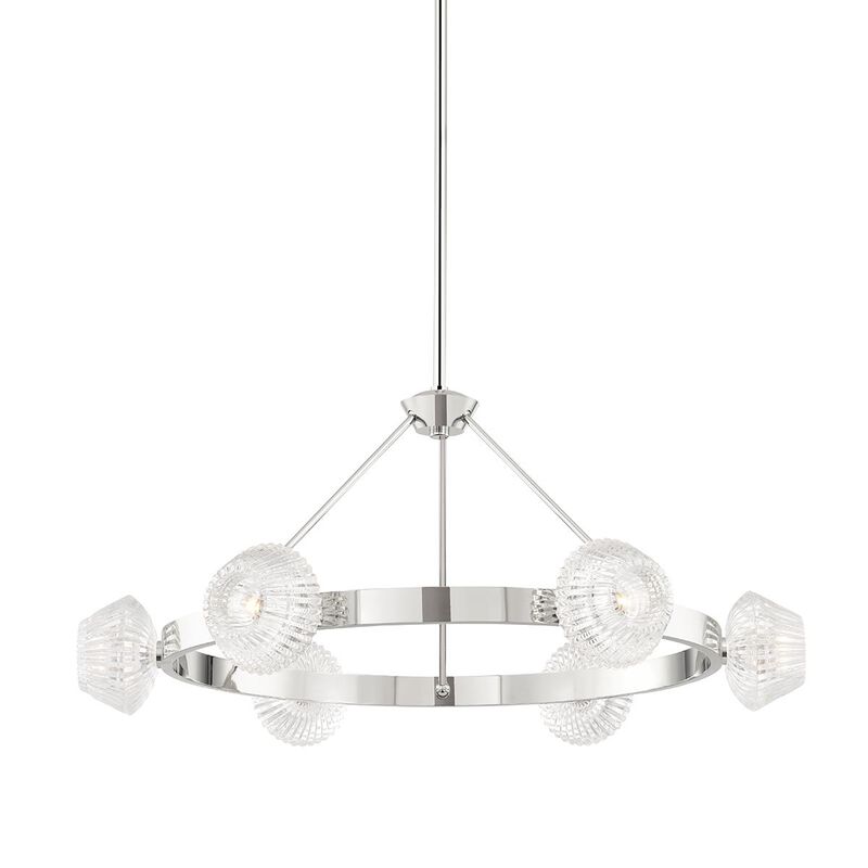 Barclay 35.25 Inch Chandelier by Hudson Valley Lighting