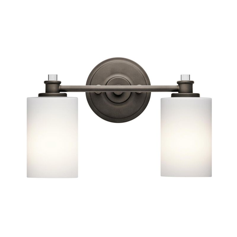 Joelson 14 Inch 2 Light Bath Vanity Light by Kichler Lighting