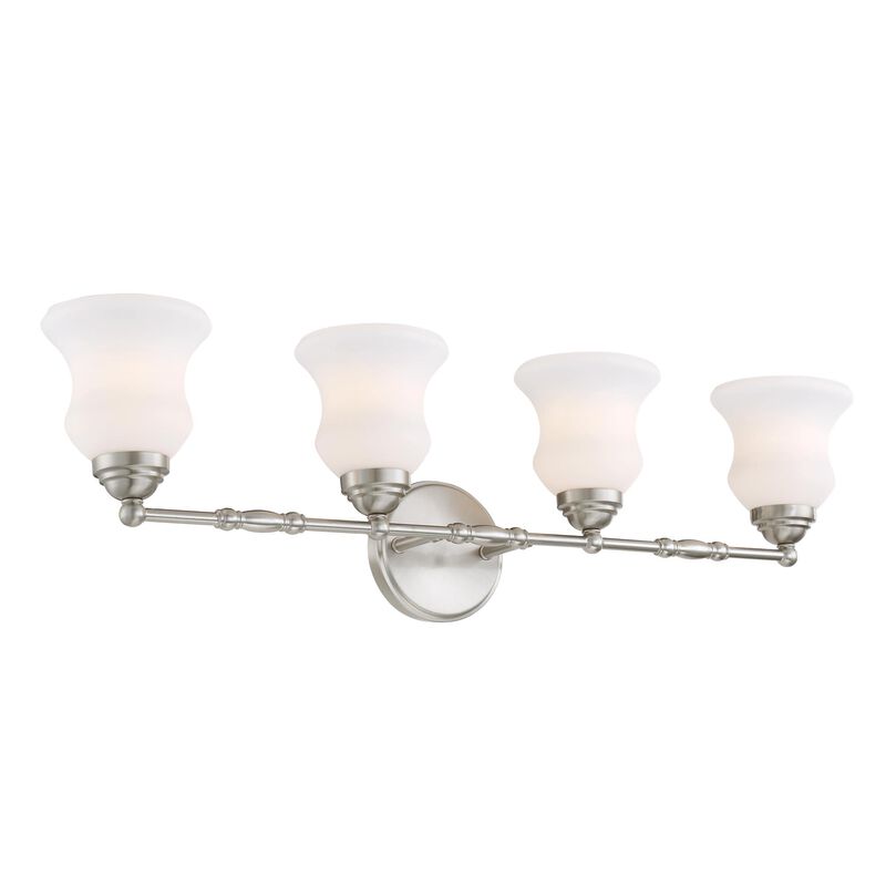 Faina 33 Inch 4 Light Bath Vanity Light by Lite Source