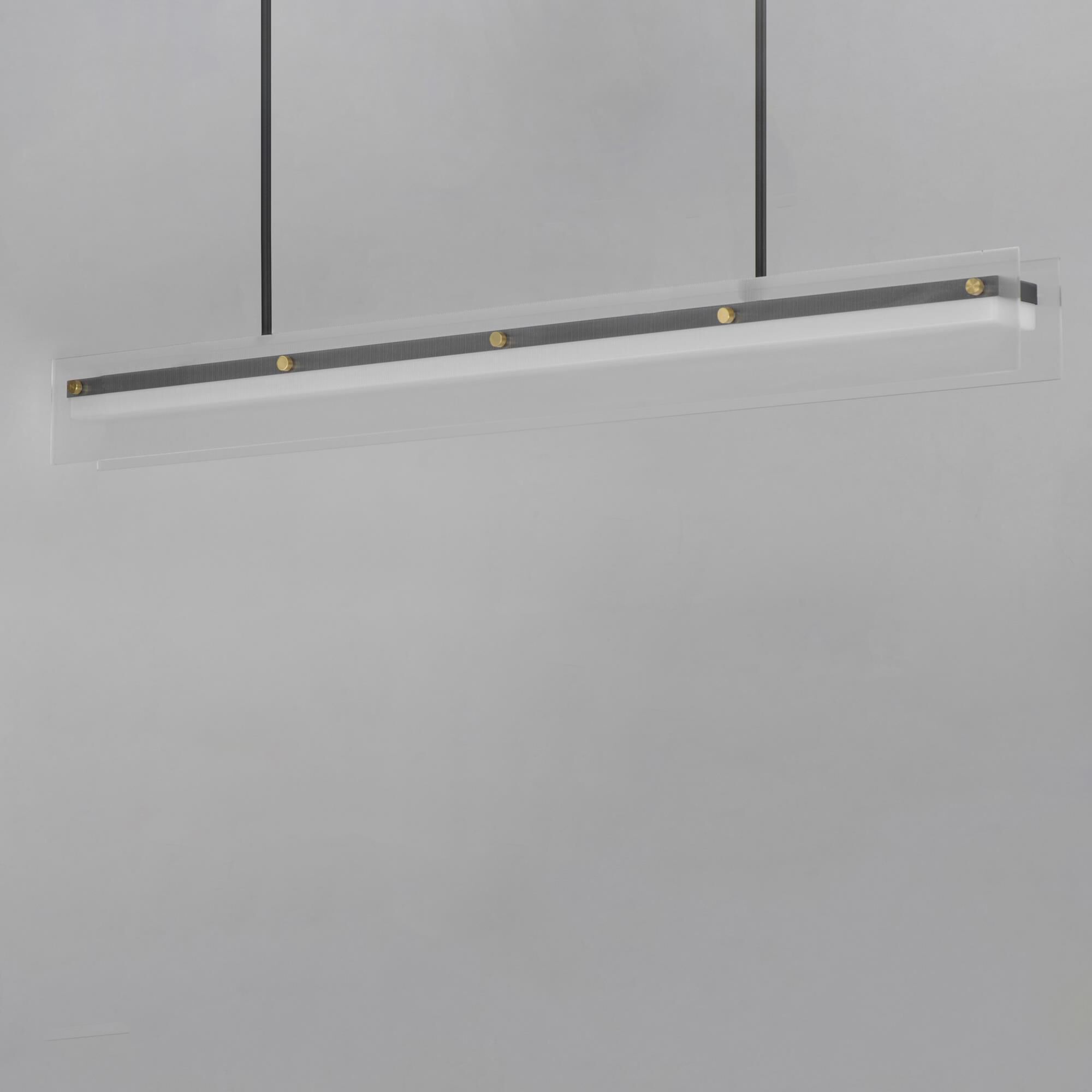 Shown in Black / Natural Aged Brass finish and Clear Ribbed glass and Glass shade