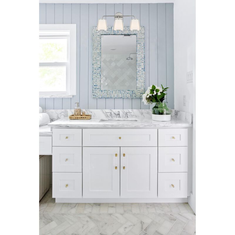 Fulton 3 Light Bath Vanity Light by Crystorama