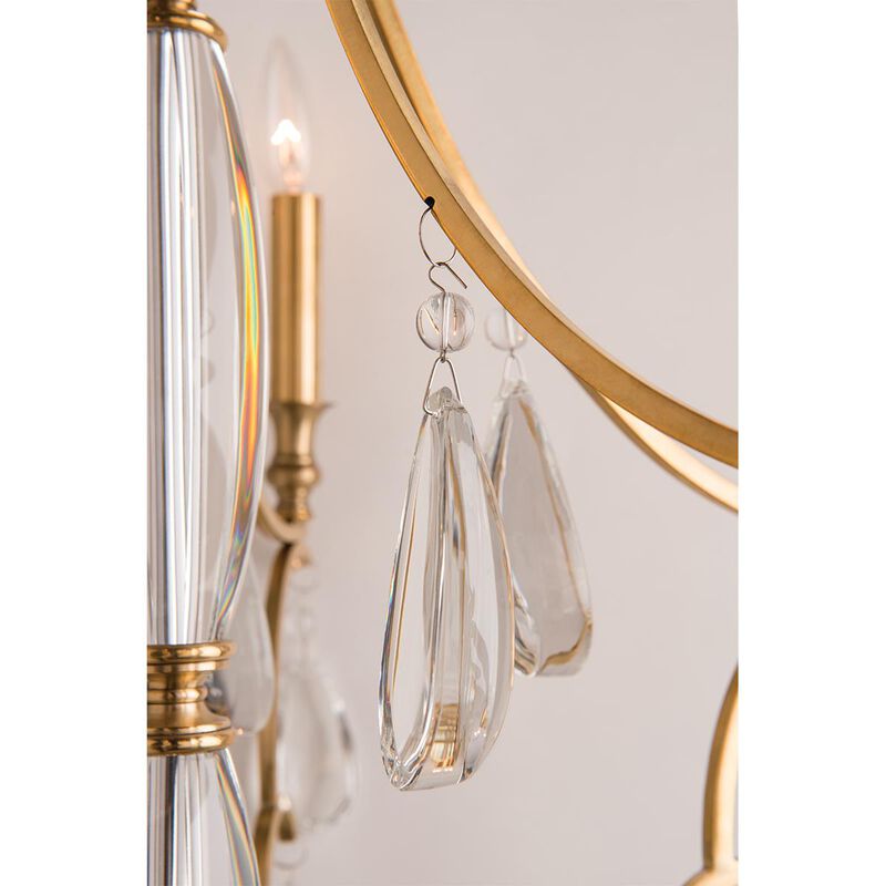 Crawford 24.25 Inch Chandelier by Hudson Valley Lighting