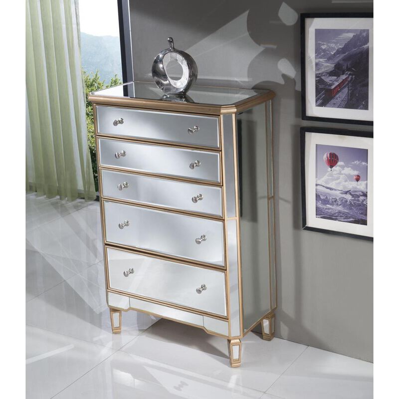 Contempo Storage Cabinet by Elegant Decor