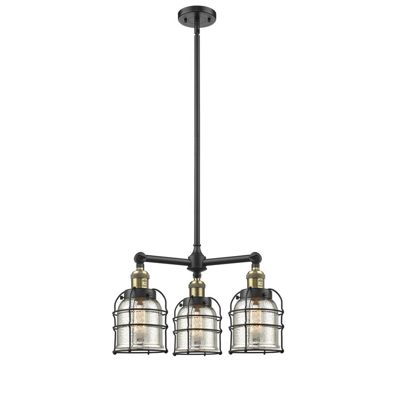 Bruno Marashlian Bare Bulb 15 Inch 3 Light Mini Chandelier by Innovations Lighting