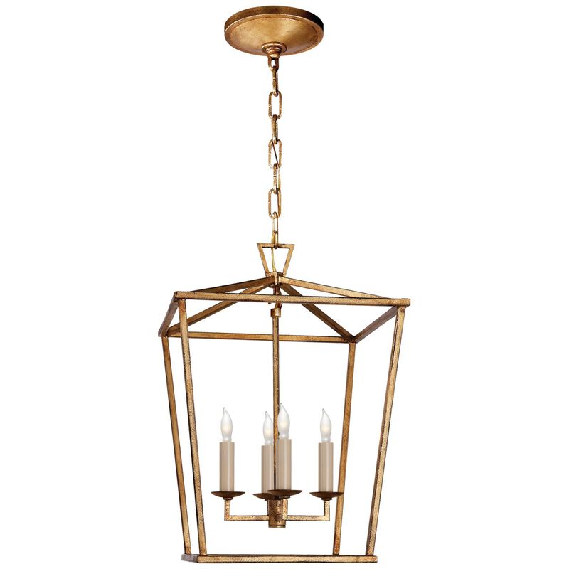 Chapman & Myers Darlana 12 Inch Mini Pendant by Visual Comfort Signature Collection