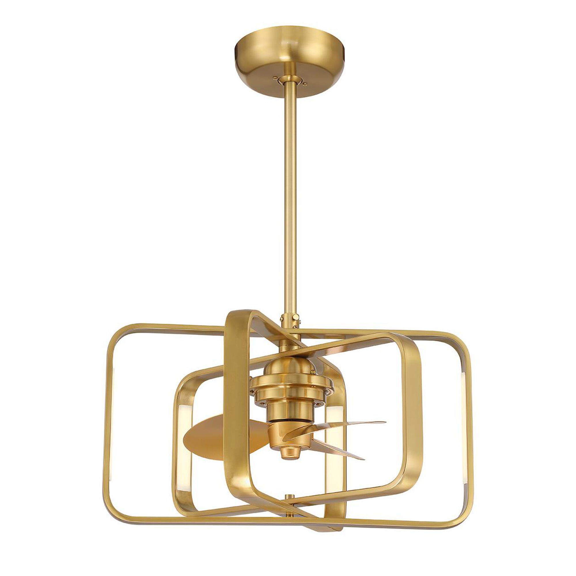 Shown in Warm Brass finish