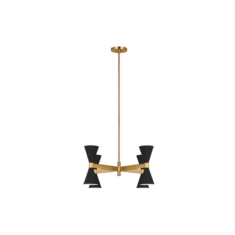 Albertine 48 Inch 8 Light Chandelier by Visual Comfort Studio Collection