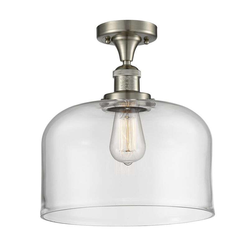 Bruno Marashlian Bell 12 Inch 1 Light Semi Flush Mount by Innovations Lighting