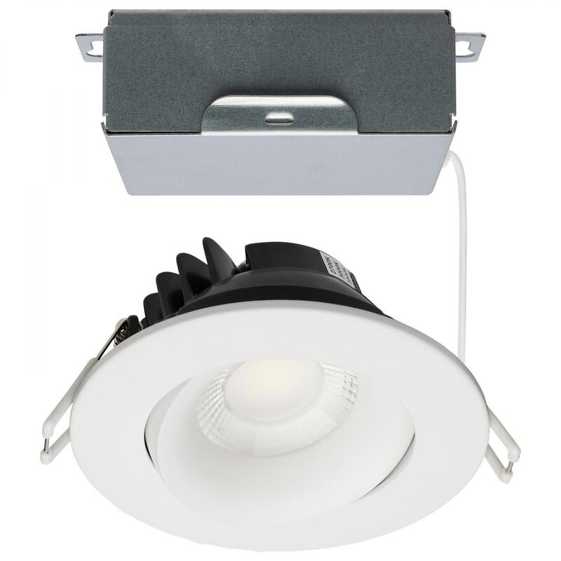 4 Inch LED Recessed Lighting Trim by Satco