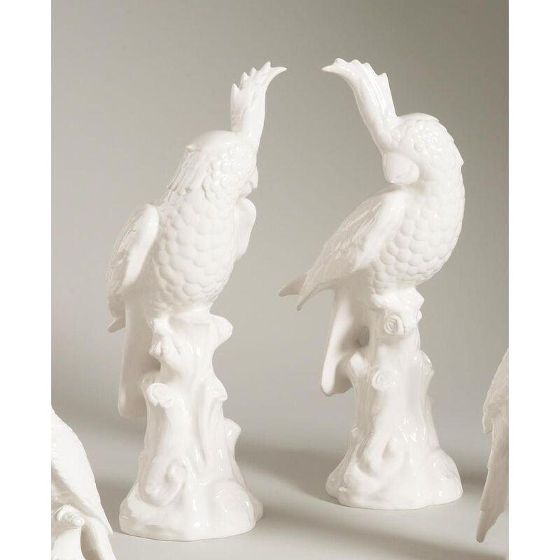 LG PARROTS-WHITE-PR Figurine by Chelsea House