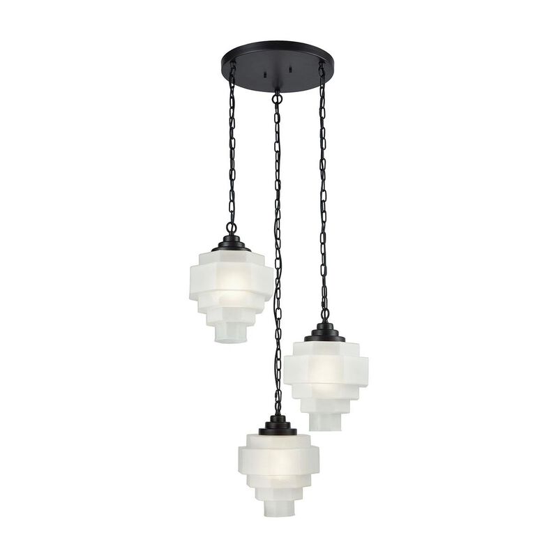 Duke 23 Inch 3 Light Multi Light Pendant by Dimond Lighting