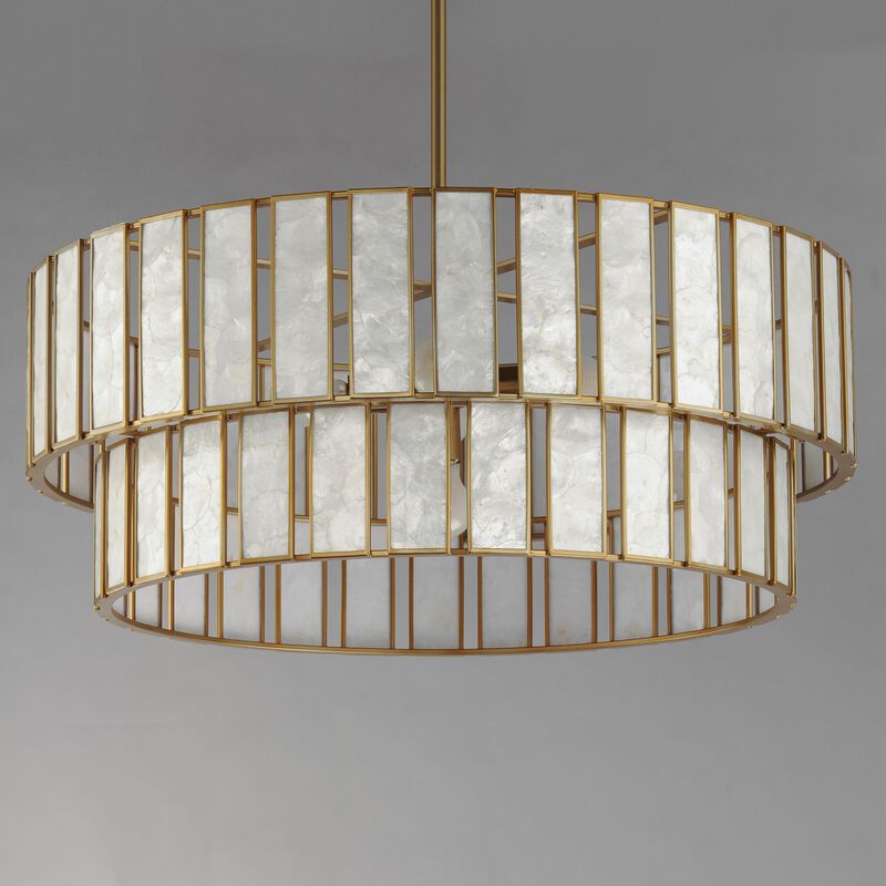 Miramar 32 Inch 6 Light Chandelier by Maxim Lighting