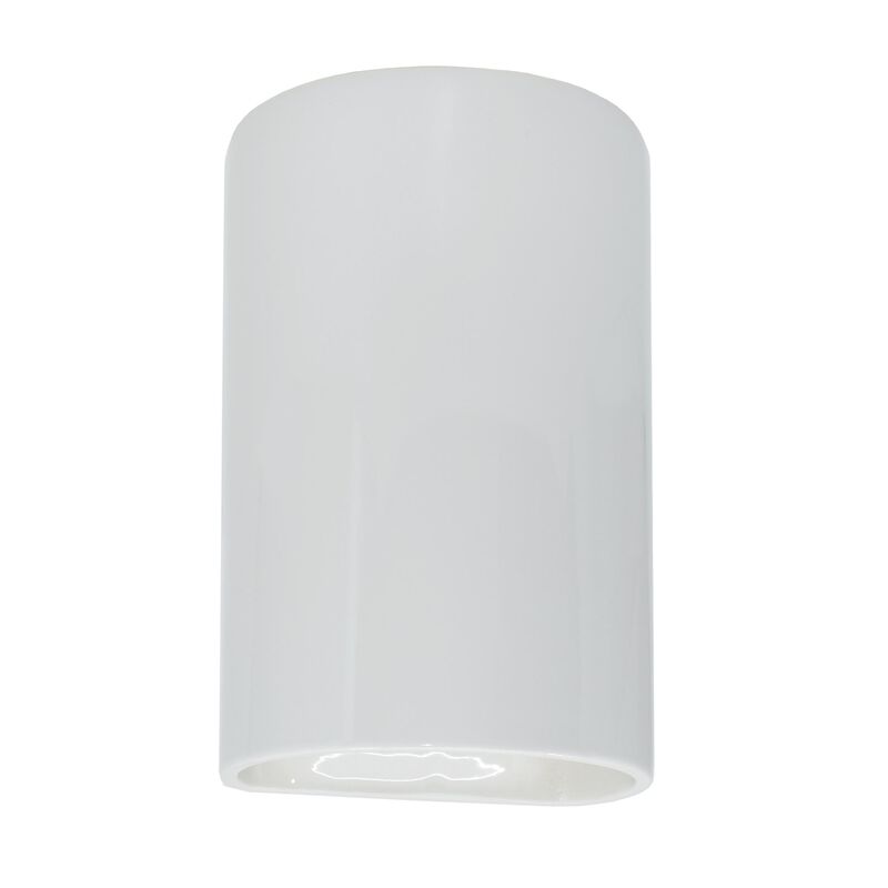 Ambiance 9 Inch Tall Outdoor Wall Light by Justice Design Group