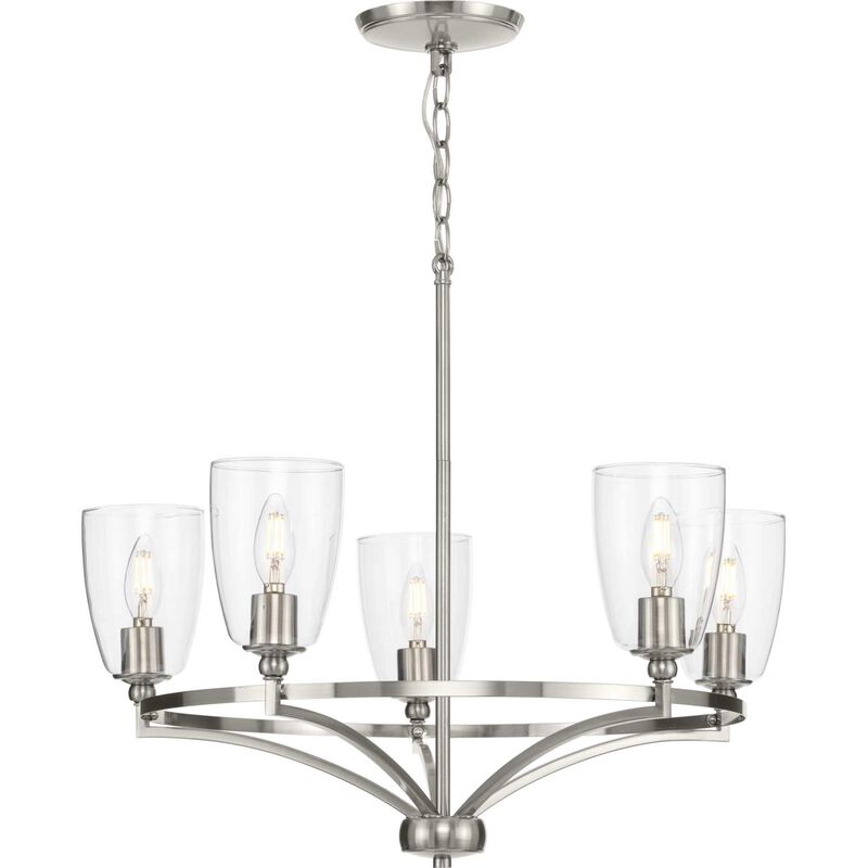 Parkhurst 25 Inch 5 Light Chandelier by Progress Lighting