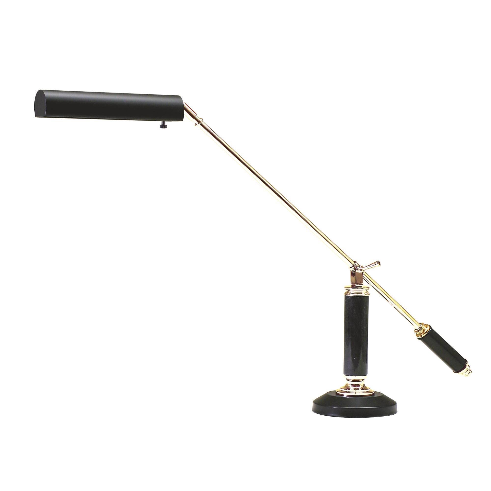 Shown in Black & Brass finish and Metal shade