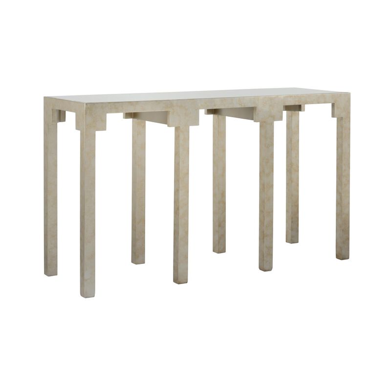 Elizabeth Wicker Emery Console Table by Chelsea House