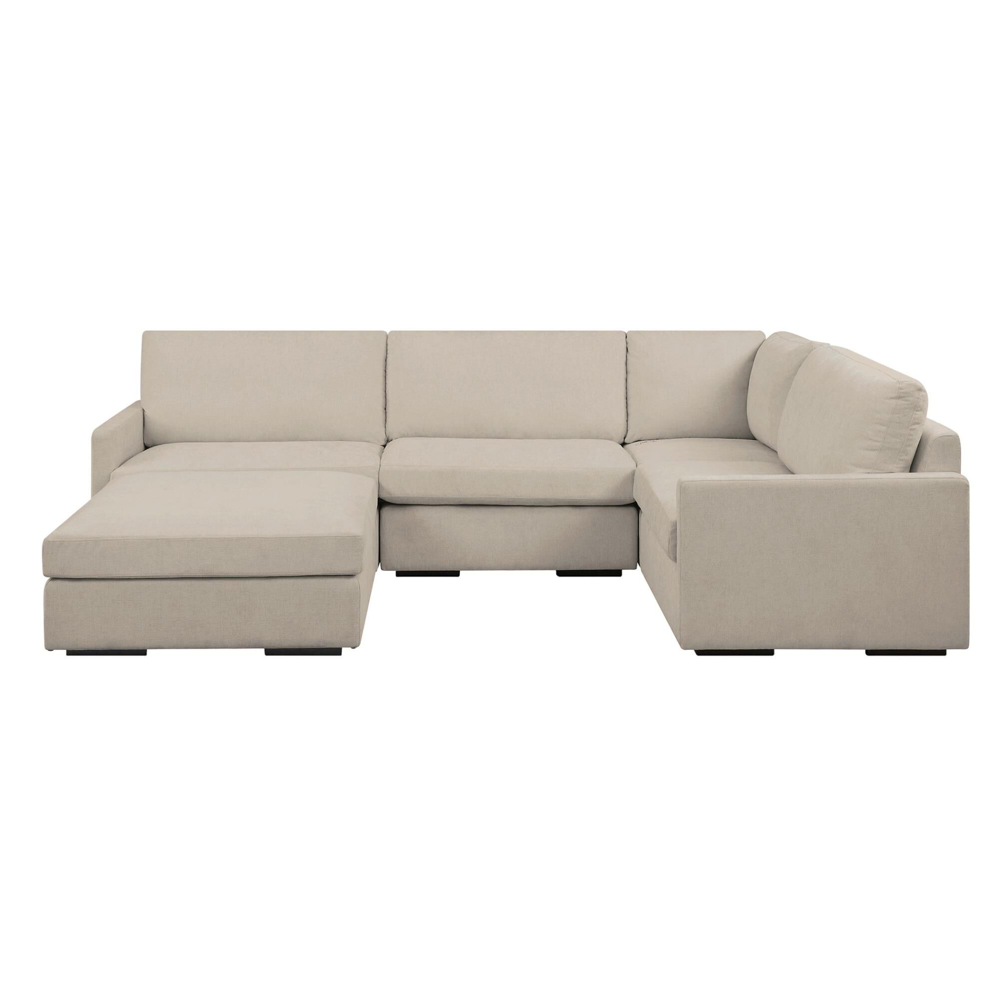 Shown in A Modern Silhouette That Offers Style And A Comfortable Place To Curl Up. The Refuge Modular Collect finish