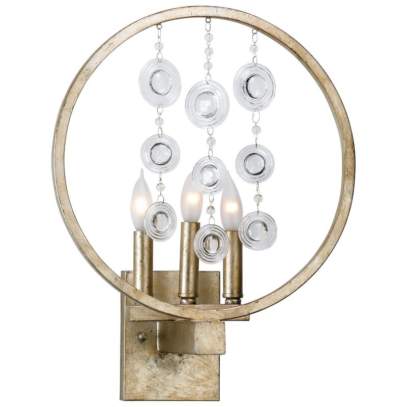 Emilia 17 Inch Wall Sconce by Cyan Designs