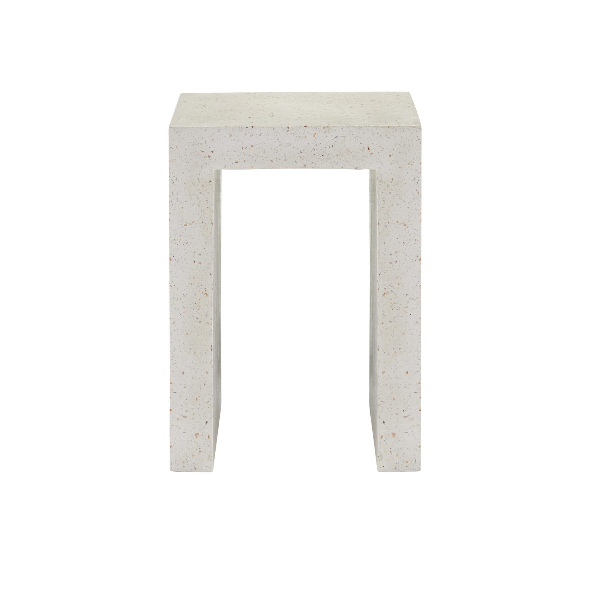 Shown in Ivory Terrazzo finish