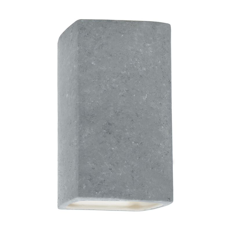 Ambiance 9 Inch Tall Outdoor Wall Light by Justice Design Group