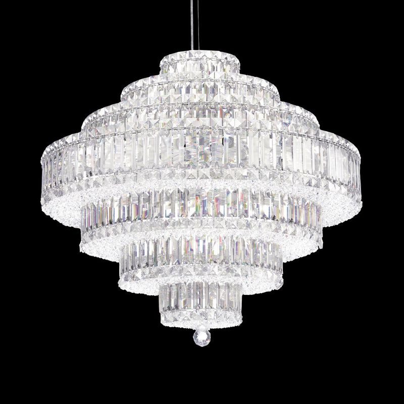 Plaza 28 Inch Large Pendant by Schonbek