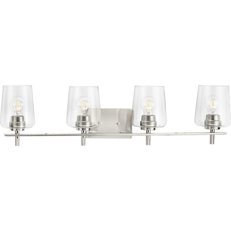 Calais 34 Inch 4 Light Bath Vanity Light by Progress Lighting