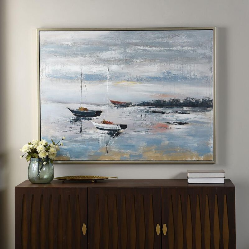 Serene Sailing Painting by Stylecraft