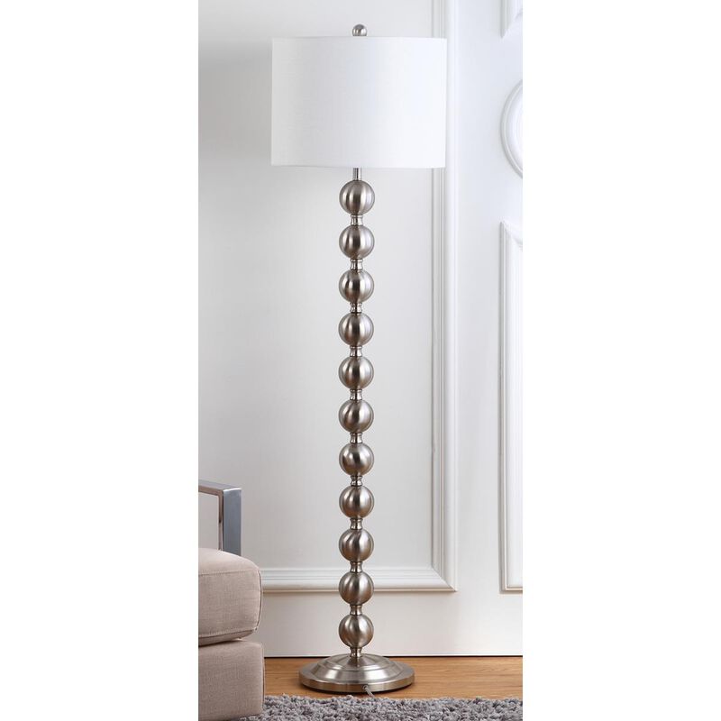 Reflections Stacked Ball 58 Inch Floor Lamp by Safavieh