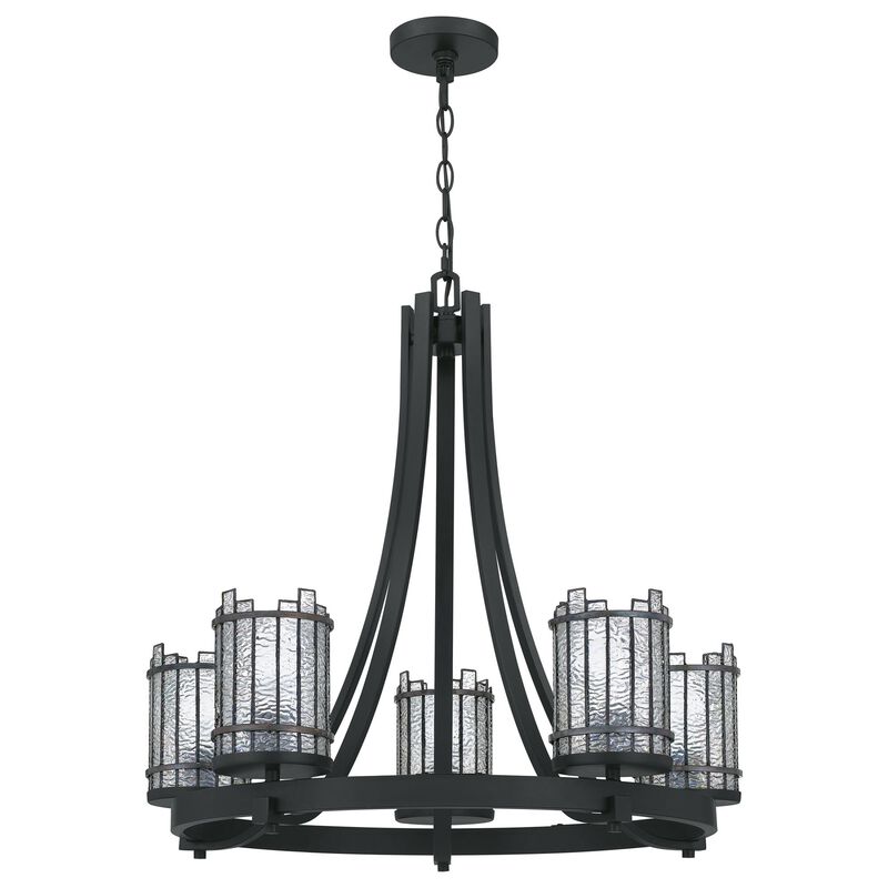 Hartman 26 Inch 5 Light Chandelier by Quoizel