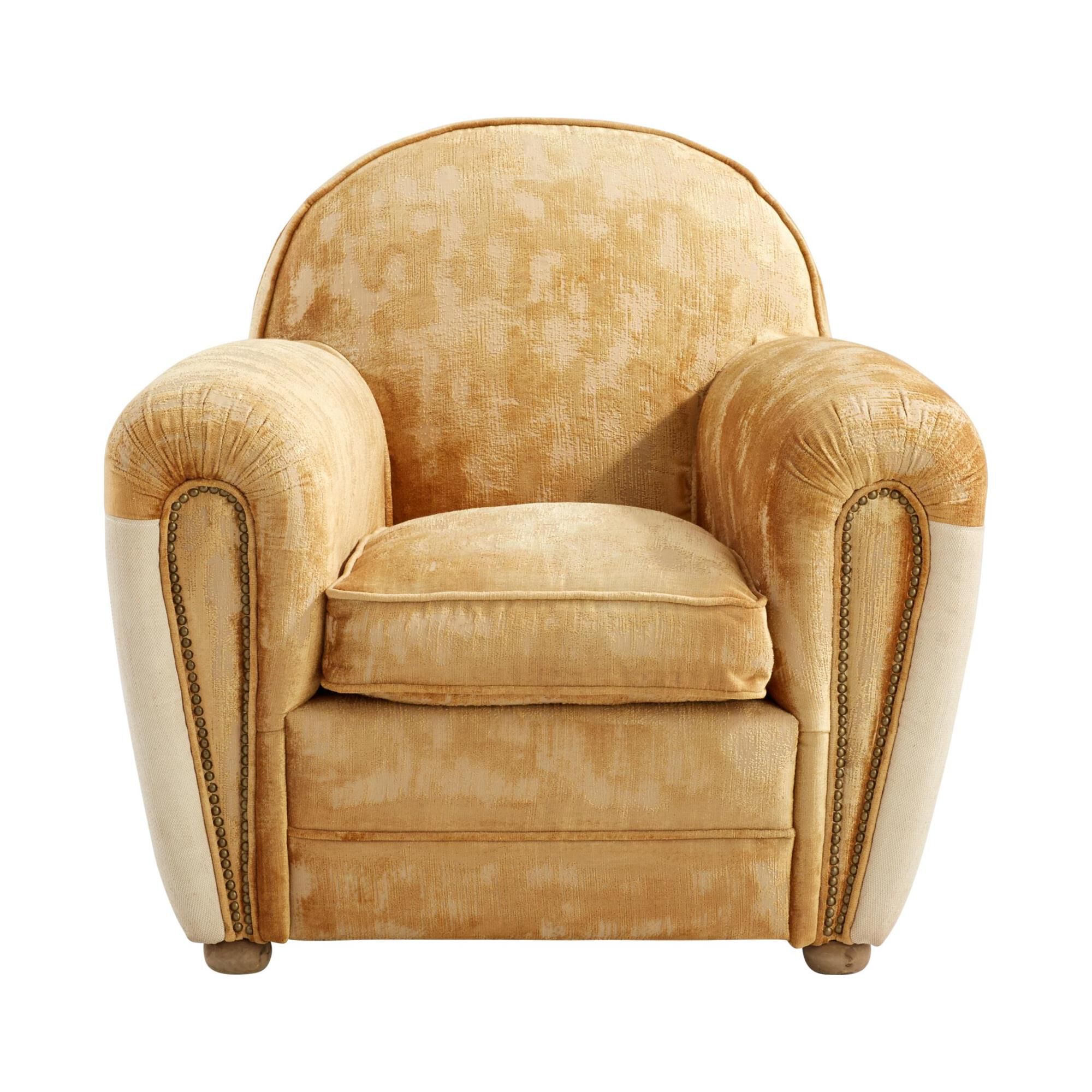 Shown in Light Yellow Vintage Velvet finish 