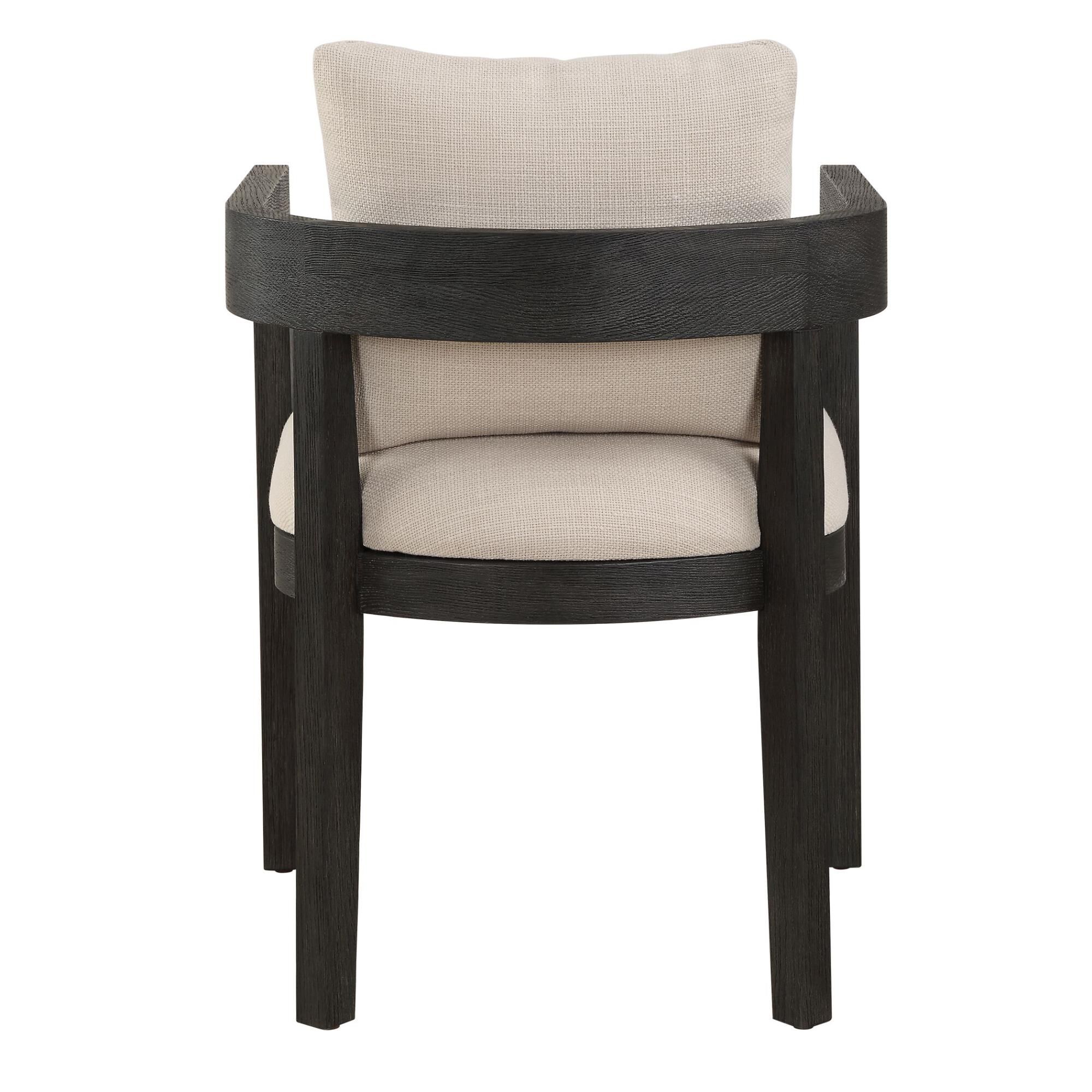 Shown in Modern Style Is Elevated By Clean Lines And Classic Finishes In The Balboa Dining Chair. Solidly Con finish