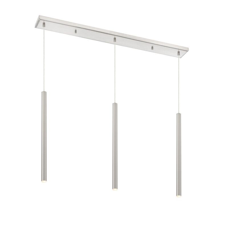 Forest 46 Inch 3 Light LED Linear Suspension Light by Z-Lite