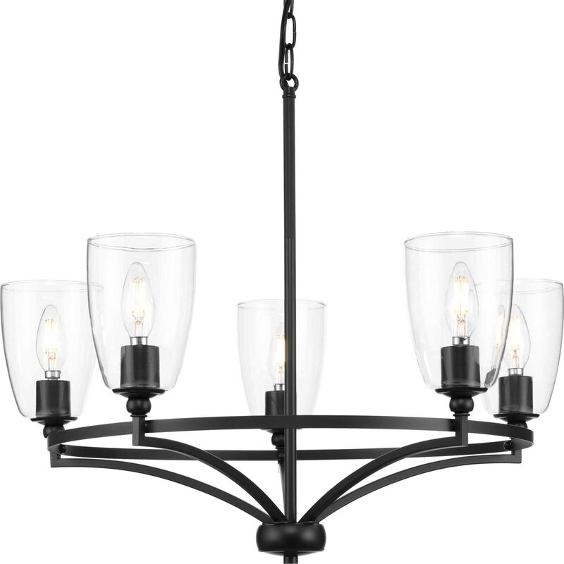 Parkhurst 25 Inch 5 Light Chandelier by Progress Lighting