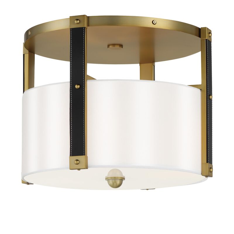 Robin Baron Chelsea 20 Inch 4 Light Semi Flush Mount by Minka Lavery