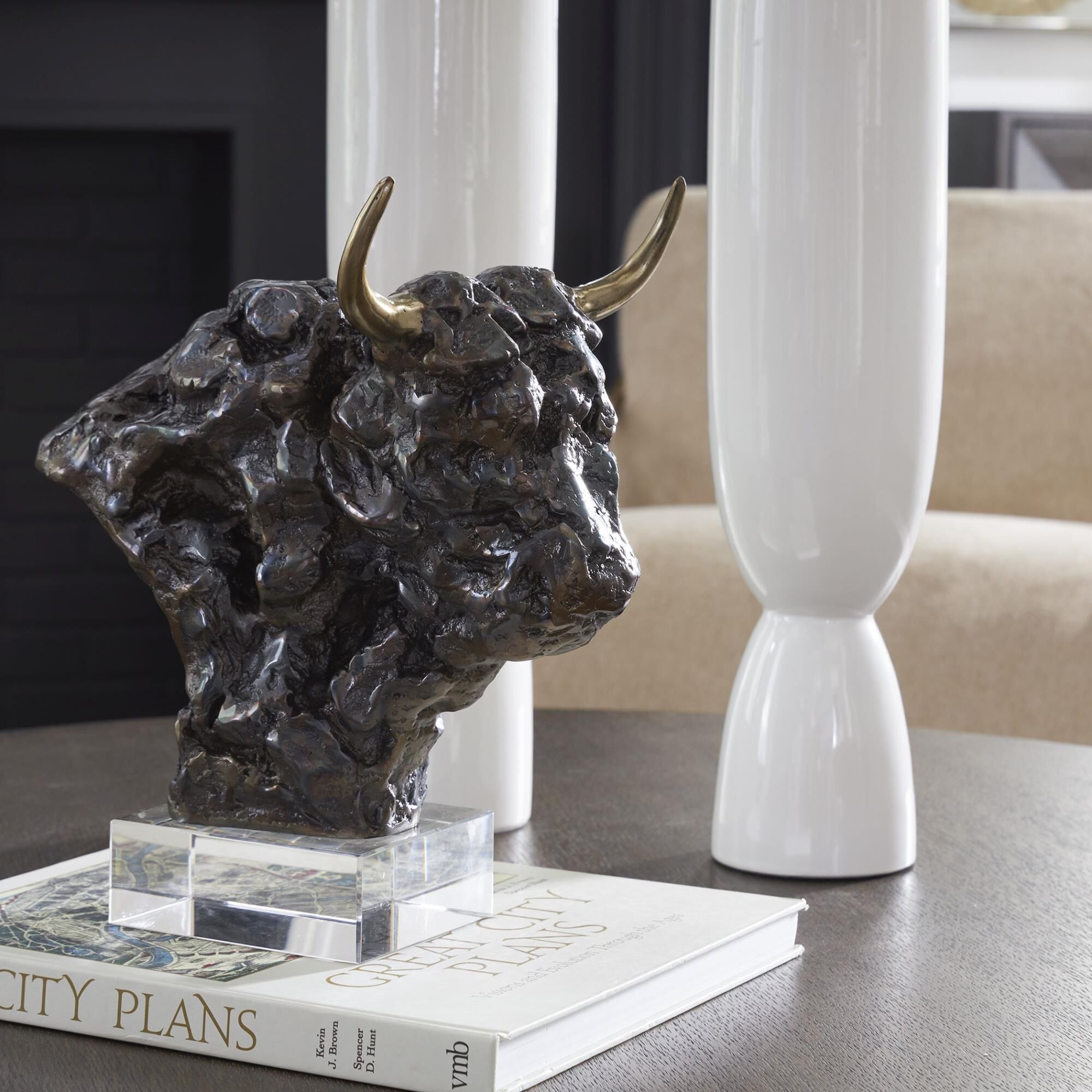 Shown in Introducing Our Exquisite Bison Bust, A Majestic Symbol Of Strength And Elegance. Crafted In Tarnish finish