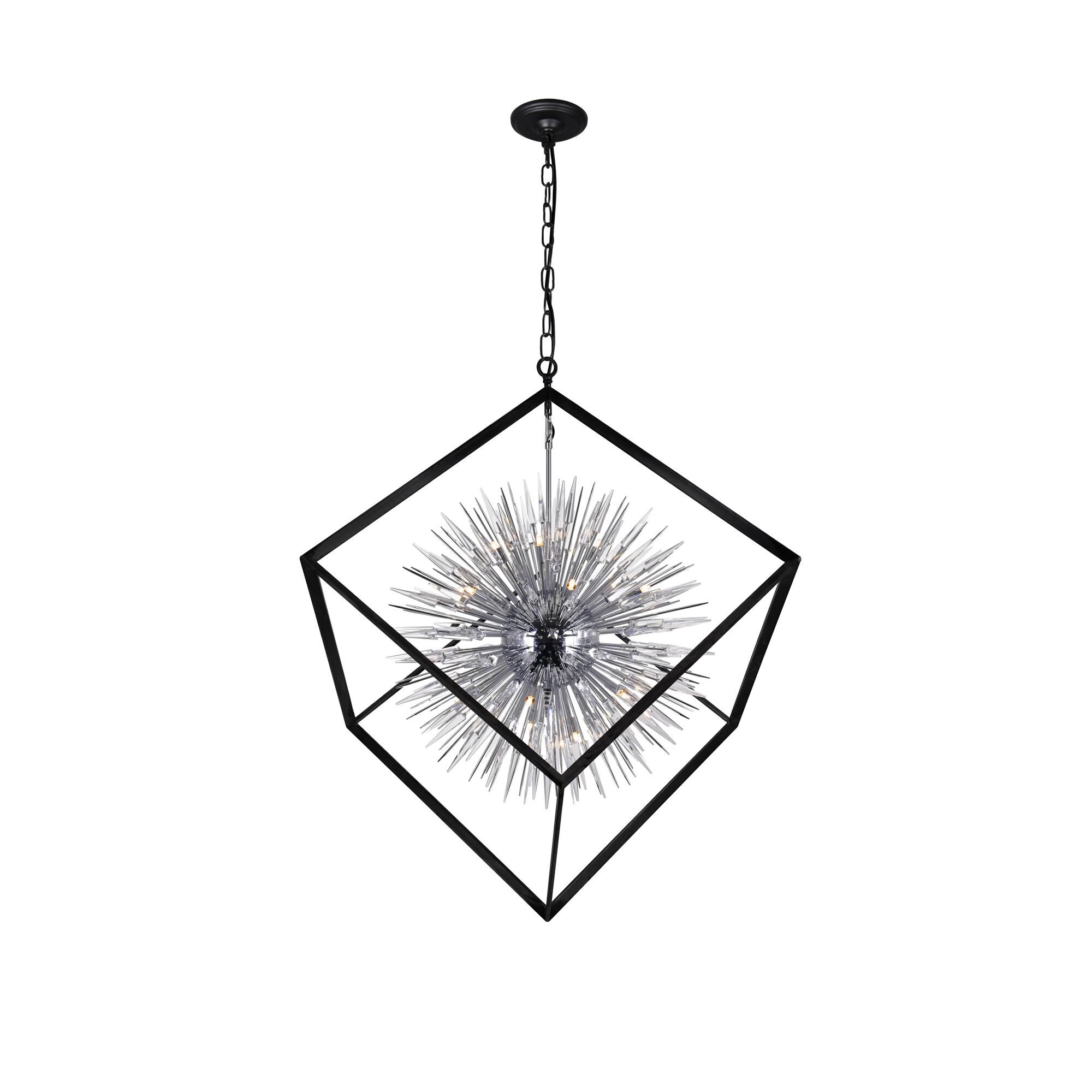 Starburst 44 Inch Large Pendant by CWI Lighting