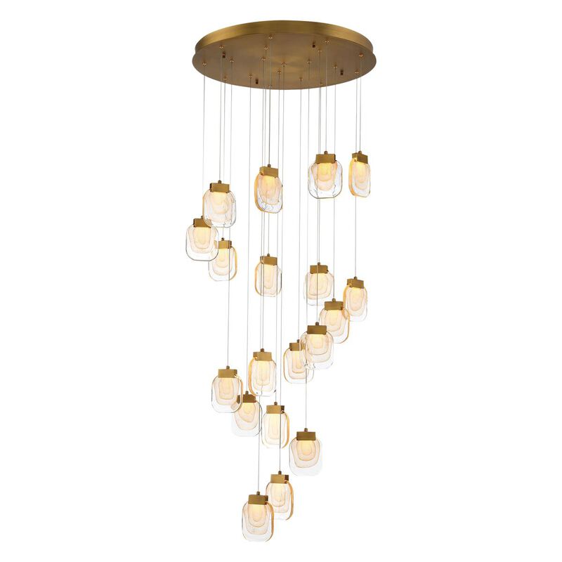 Paget 19 Light LED Chandelier by Eurofase Lighting